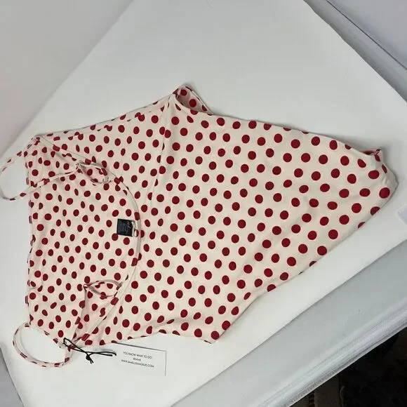 SKIN by SAME Swim One Piece White Red Polka Dot XXL - Picture 5 of 6